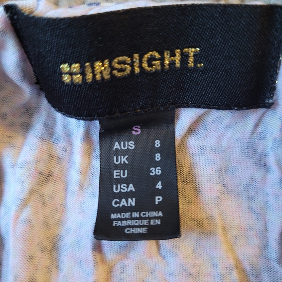 Insight Spaghetti Strap Top Size 4 Patterned - Picture 5 of 6